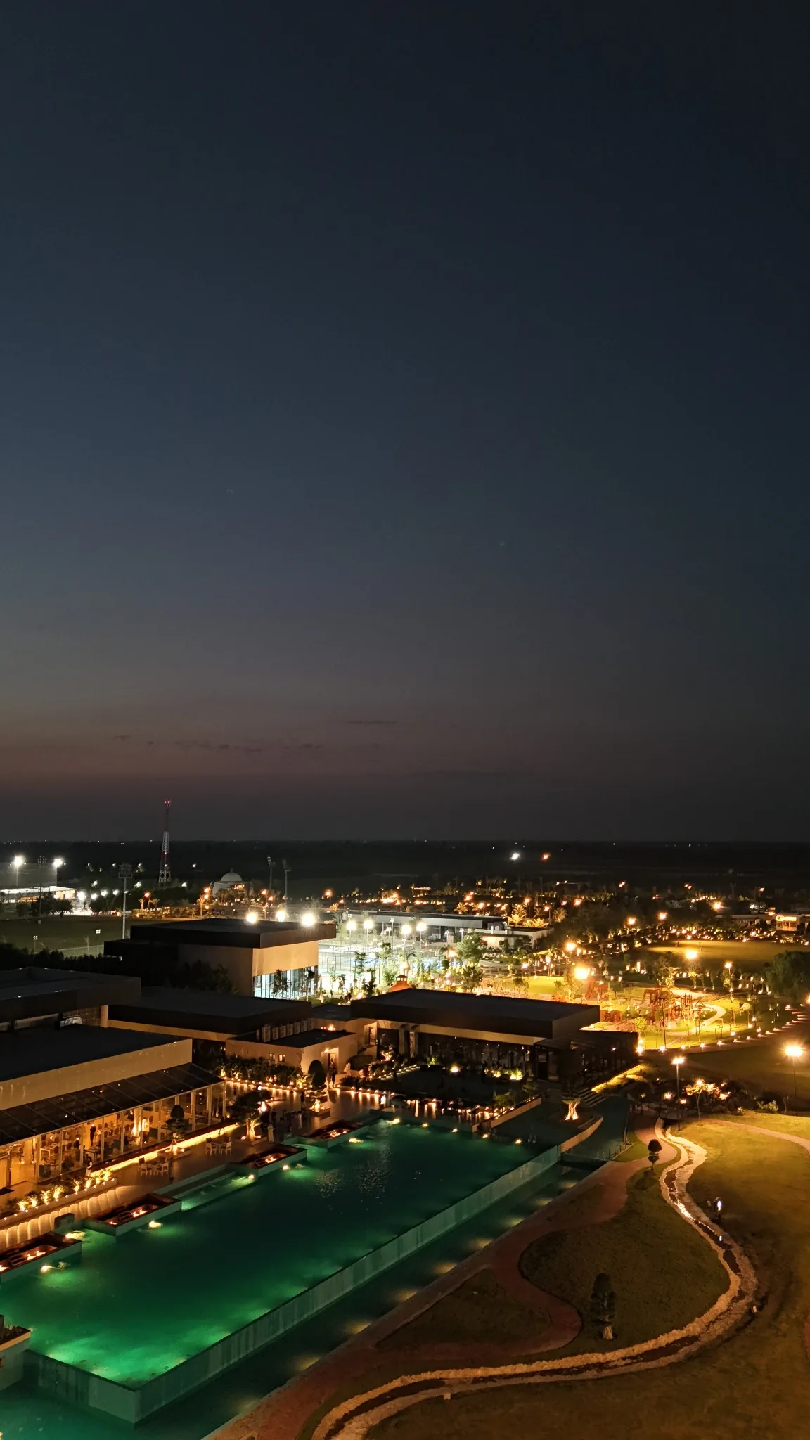 Naturals at night